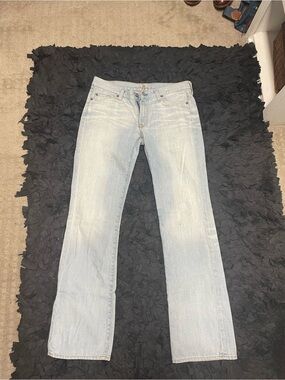Vintage Y2K-  7 For All Mankind. Miami Crease bootcut - Light wash Long 33”